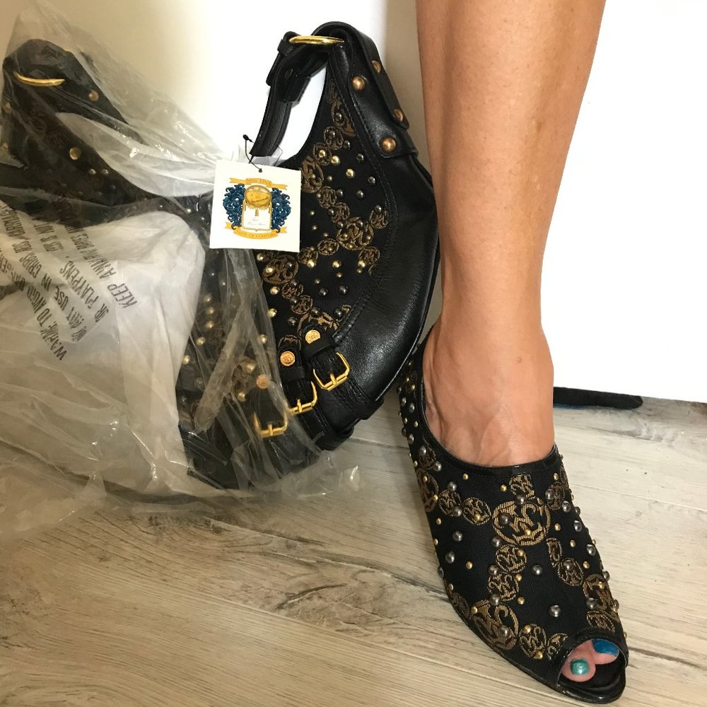 Miss Tina(Knowles) Studded Bootie w/Matching Bag